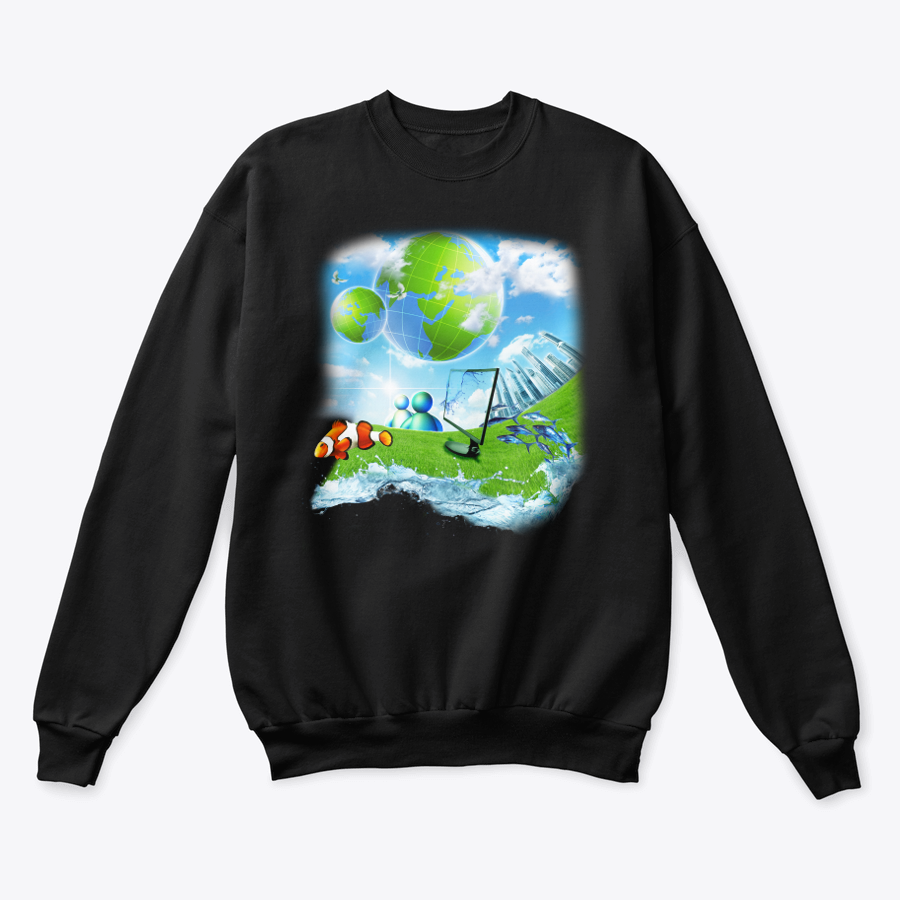 Frutiger Aero Crewneck