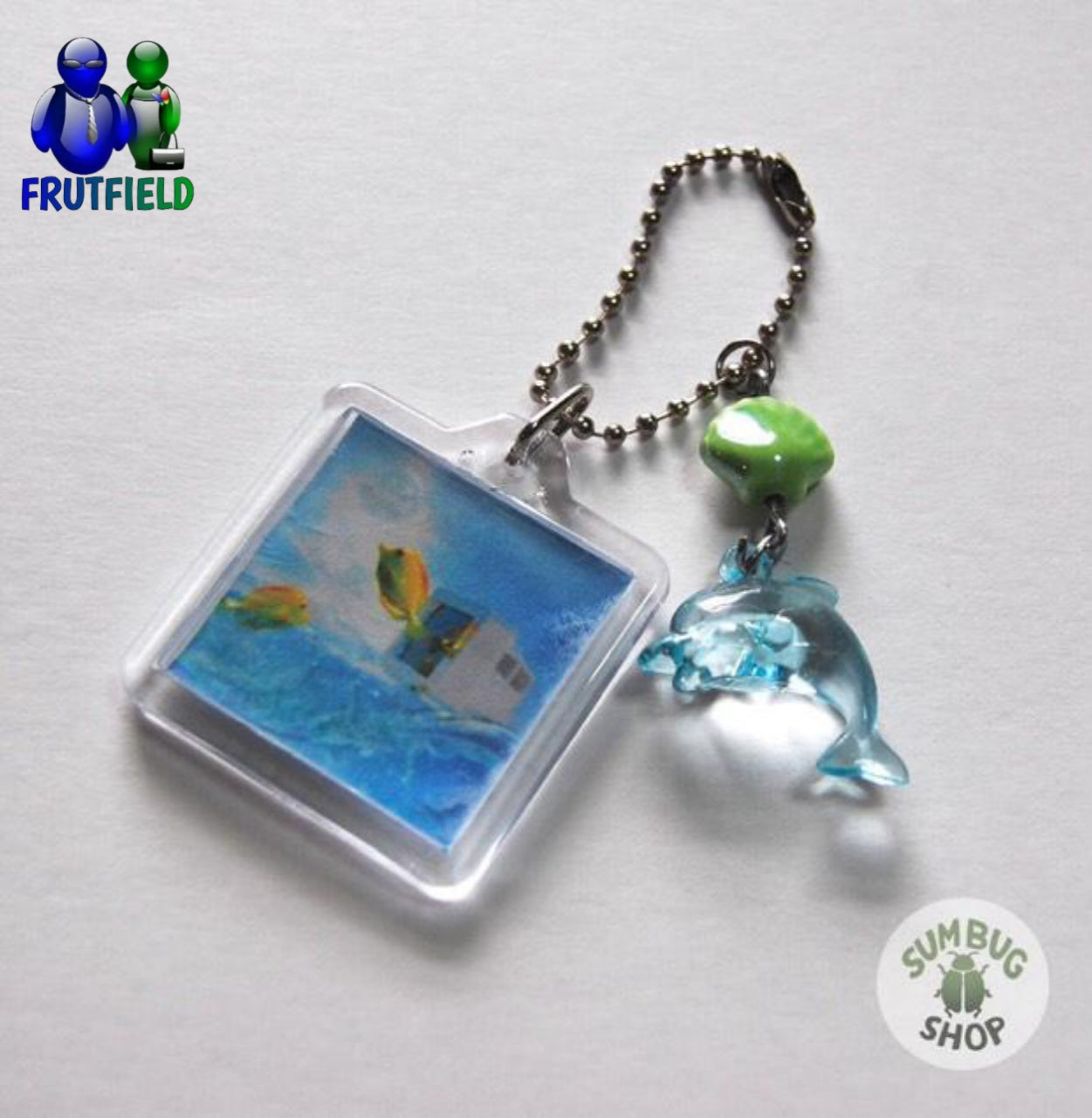 Limited Edition Frutiger Aero Collaboration keychain