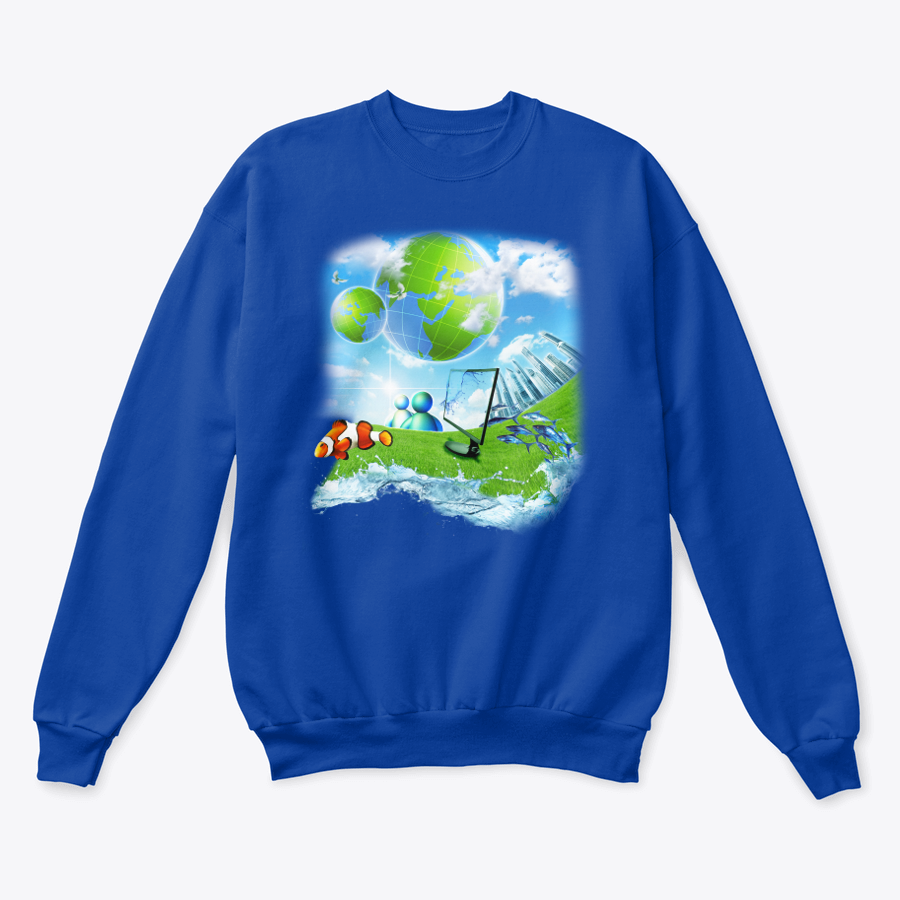 Frutiger Aero Crewneck