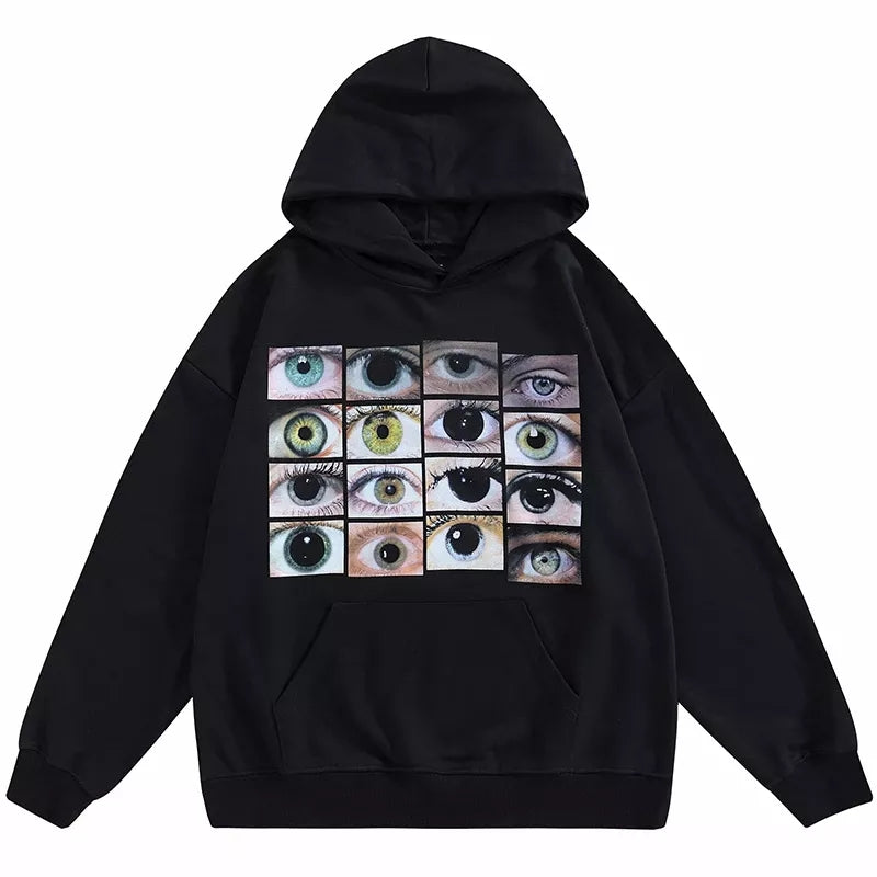 Weirdcore Eyes Hoodie